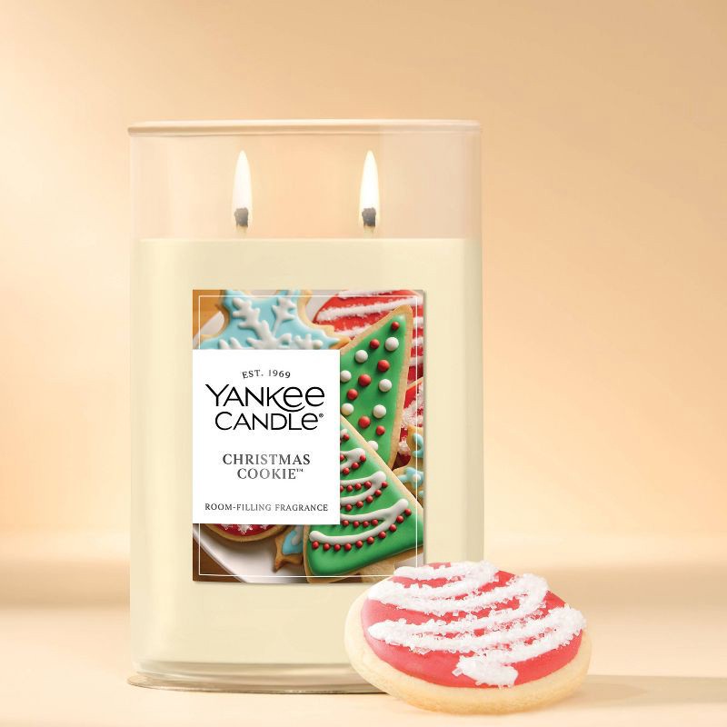 slide 4 of 8, Signature Large Tumbler Christmas Cookie Candle 20oz - Yankee Candle, 20 oz
