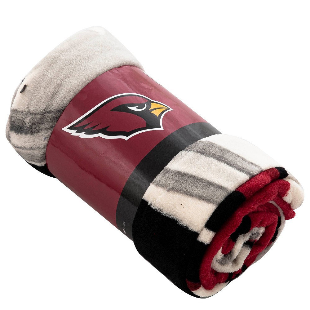slide 3 of 3, NFL Arizona Cardinals Micro Fleece Throw Blanket, 1 ct