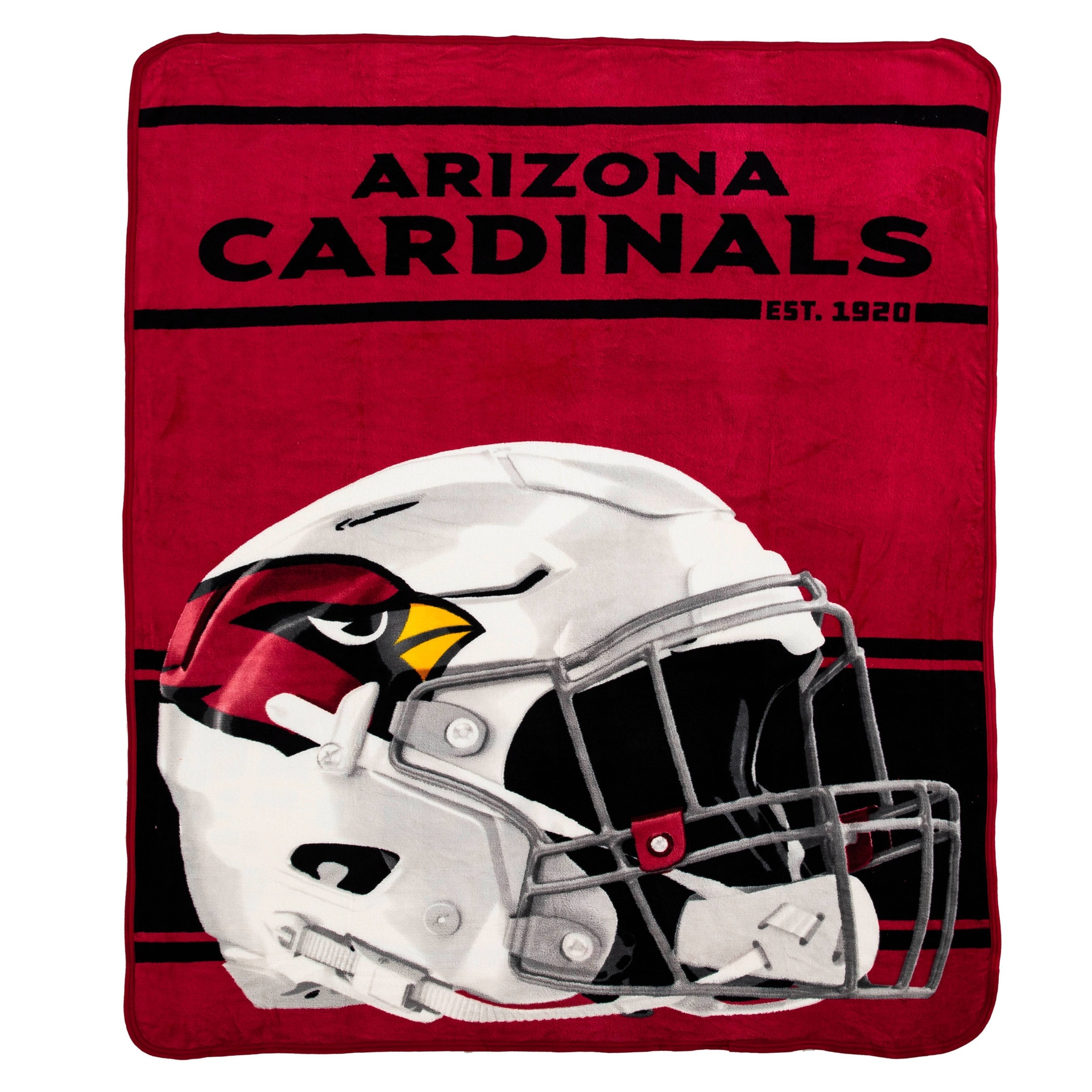 slide 1 of 3, NFL Arizona Cardinals Micro Fleece Throw Blanket, 1 ct