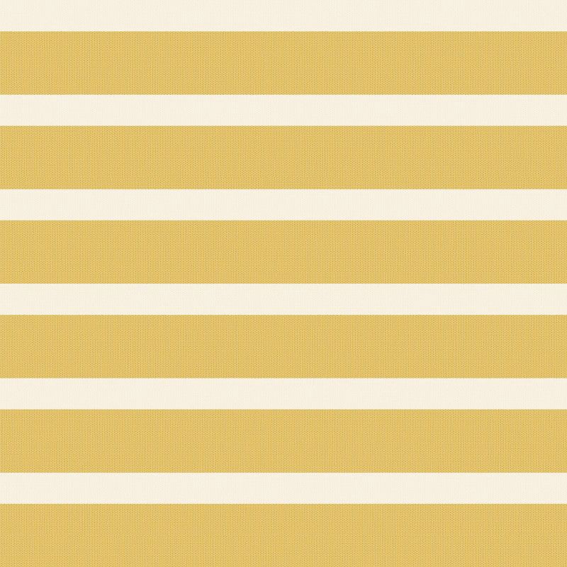 slide 2 of 7, 5 Position Beach Chair with Aluminum Frame & Wood Arms - Yellow - Threshold, 1 ct