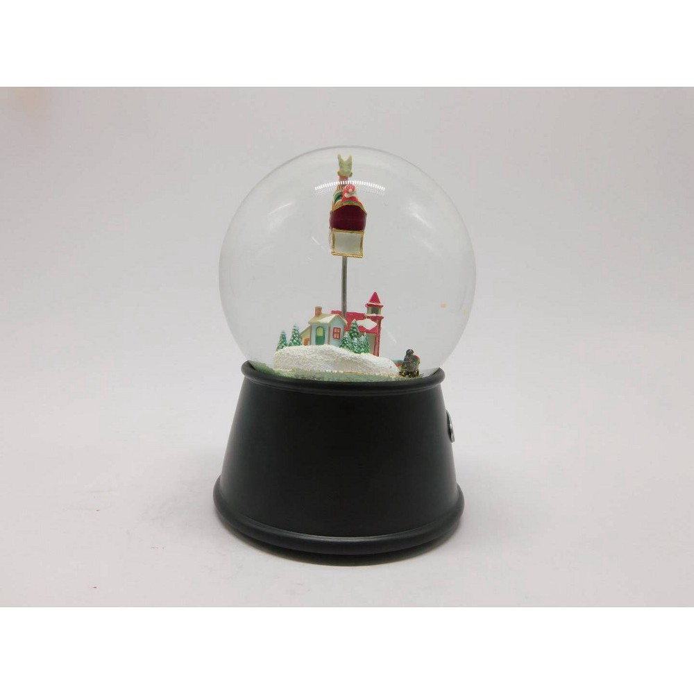 slide 4 of 4, Flying Santa Snow Globe - Wondershop, 1 ct