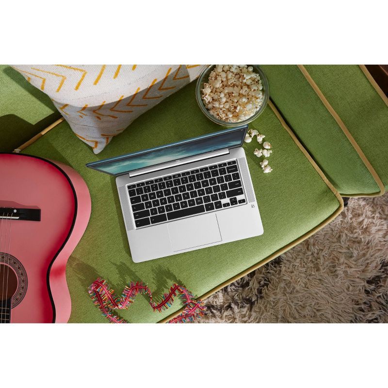 slide 6 of 9, HP Inc. HP 14" Chromebook Laptop – Intel Pentium Processor – 4GB RAM – 128GB Flash Storage – Teal (14a-na0062tg), 1 ct