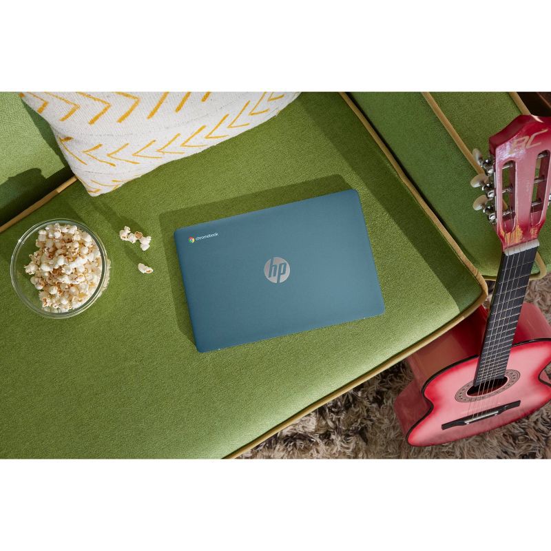 slide 7 of 9, HP Inc. HP 14" Chromebook Laptop – Intel Pentium Processor – 4GB RAM – 128GB Flash Storage – Teal (14a-na0062tg), 1 ct