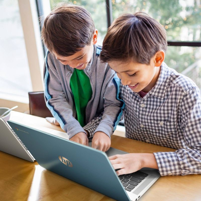 slide 2 of 9, HP Inc. HP 14" Chromebook Laptop – Intel Pentium Processor – 4GB RAM – 128GB Flash Storage – Teal (14a-na0062tg), 1 ct
