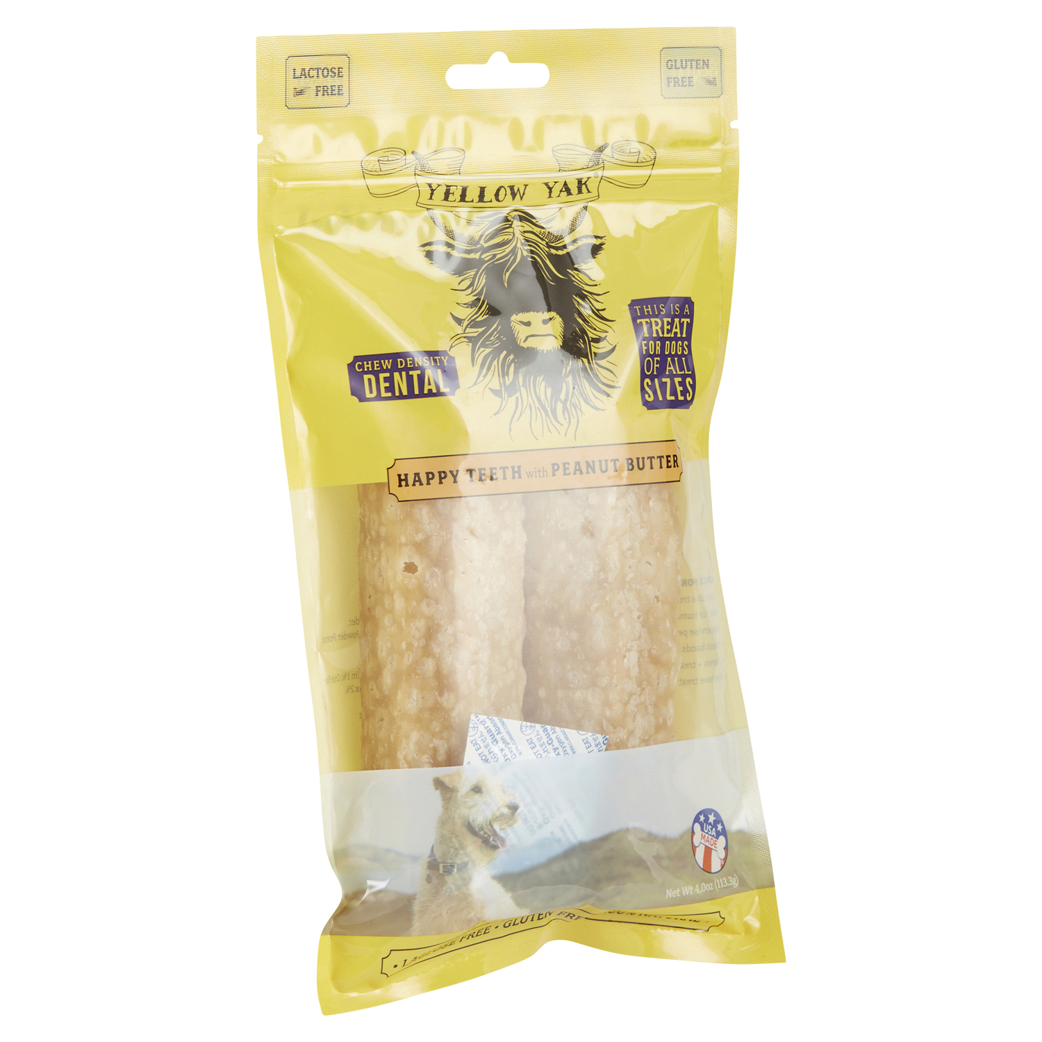 slide 4 of 5, Yellow Yak Happy Teeth Peanut Butter, 4 oz