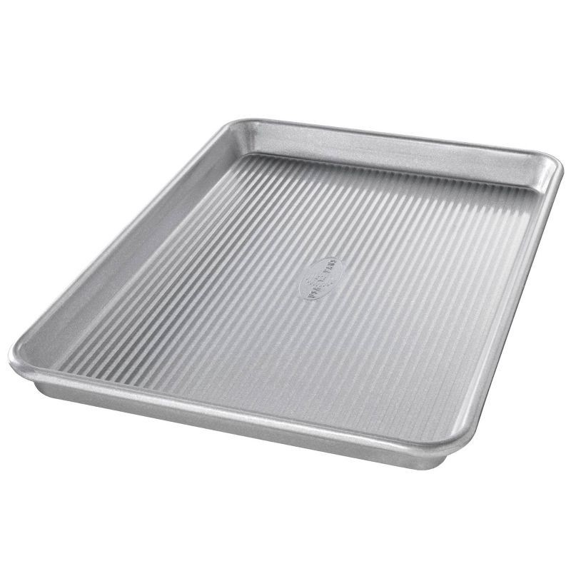 slide 1 of 2, USA Pan Seamless Quarter Sheet Pan, 1 ct