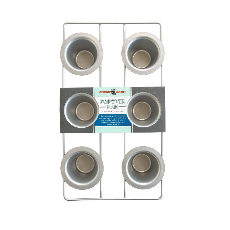 Nordic Ware Popover Pan Silver 1 ct Shipt