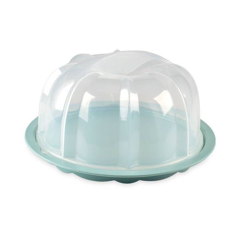 Nordic Ware 3pc Bundt Pan with Translucent Cake Keeper 3 ct