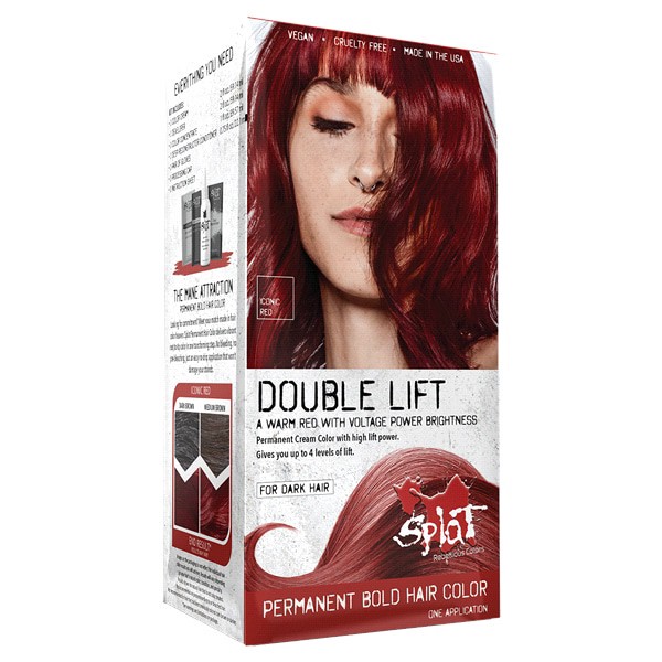 slide 4 of 9, Splat Iconic Red Double Lift Hair Color 1 ea, 1 ct