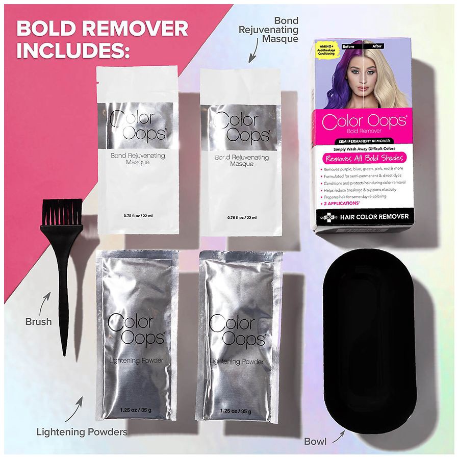 slide 5 of 5, Color Oops Bold Remover, 2 ct