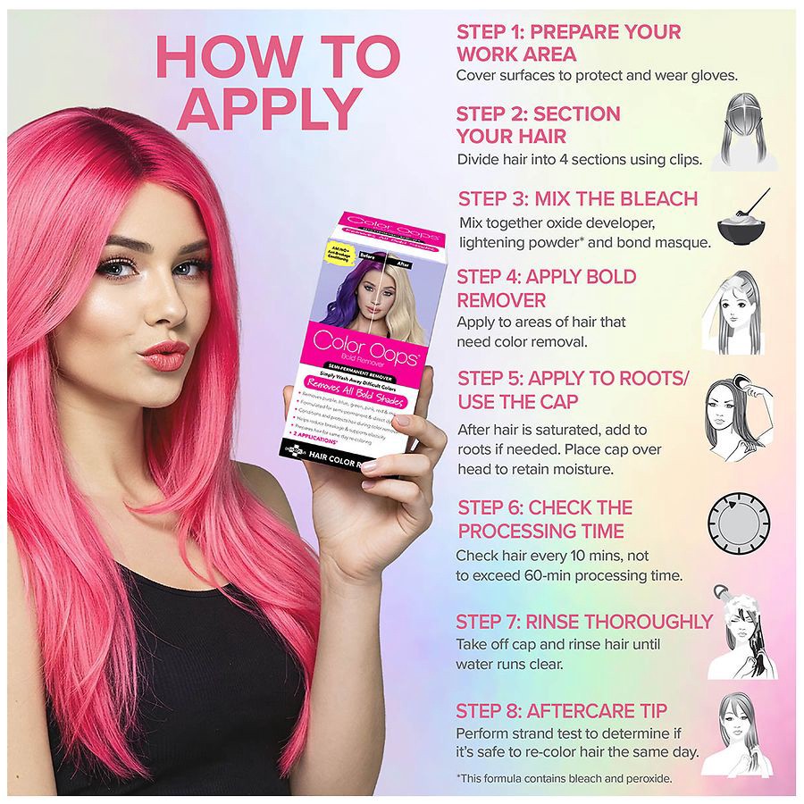 slide 2 of 5, Color Oops Bold Remover, 2 ct