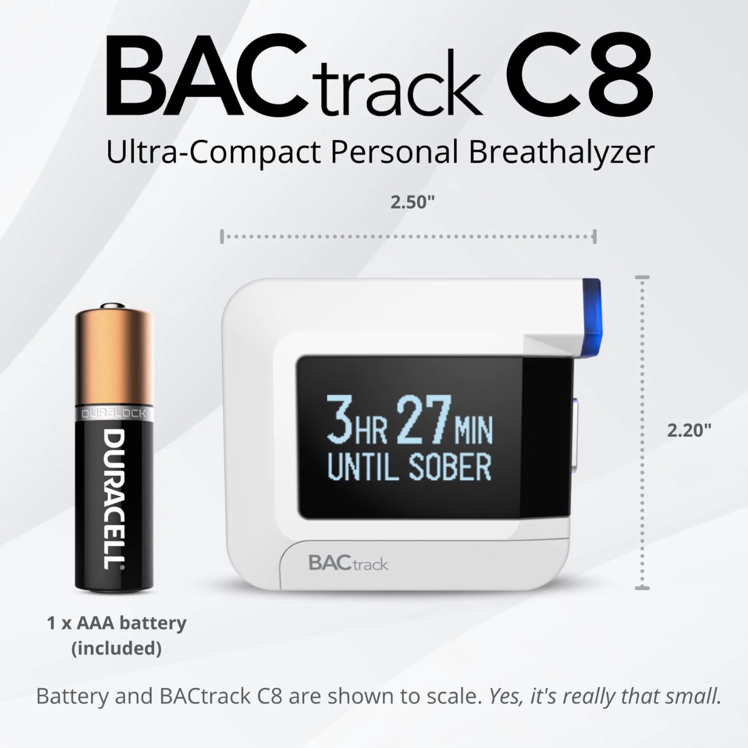 slide 7 of 7, Bactrack C8 Breathalyzer, 1 ct