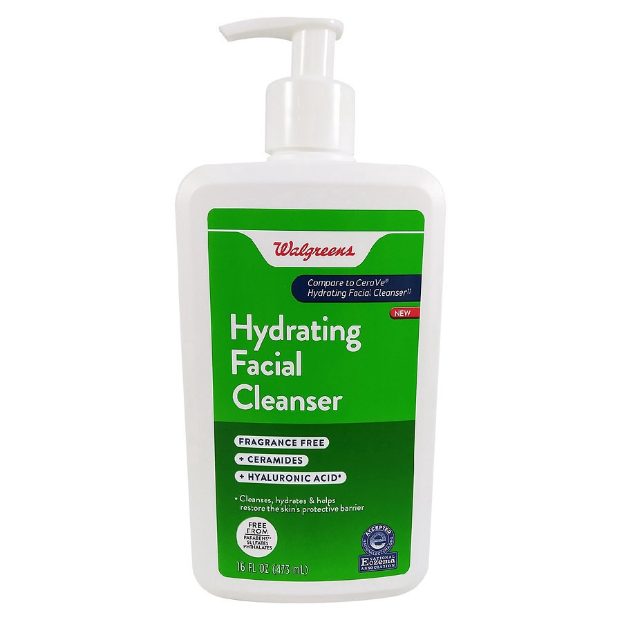 slide 1 of 2, Walgreens Hydrating Cleanser, 16 oz
