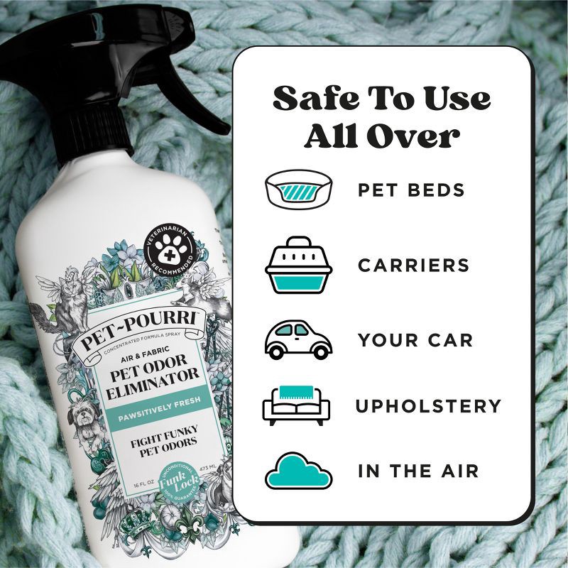slide 7 of 11, Pet-Pourri Pet Odor Refresher Pawsitivly Fresh Scented Air Freshener - 16 fl oz, 16 fl oz