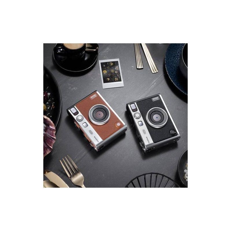 slide 13 of 19, Fujifilm instax mini Evo Instant Film Camera - Black, 1 ct