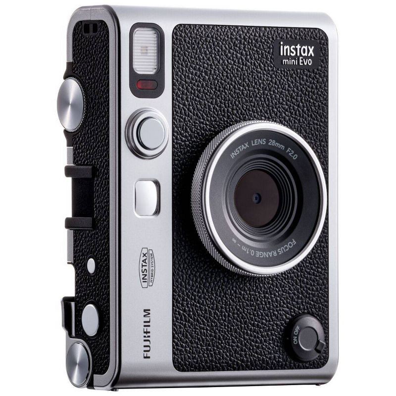 slide 6 of 19, Fujifilm instax mini Evo Instant Film Camera - Black, 1 ct