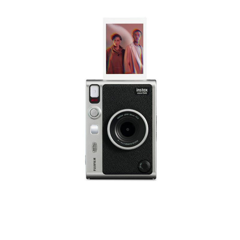 slide 8 of 19, Fujifilm instax mini Evo Instant Film Camera - Black, 1 ct