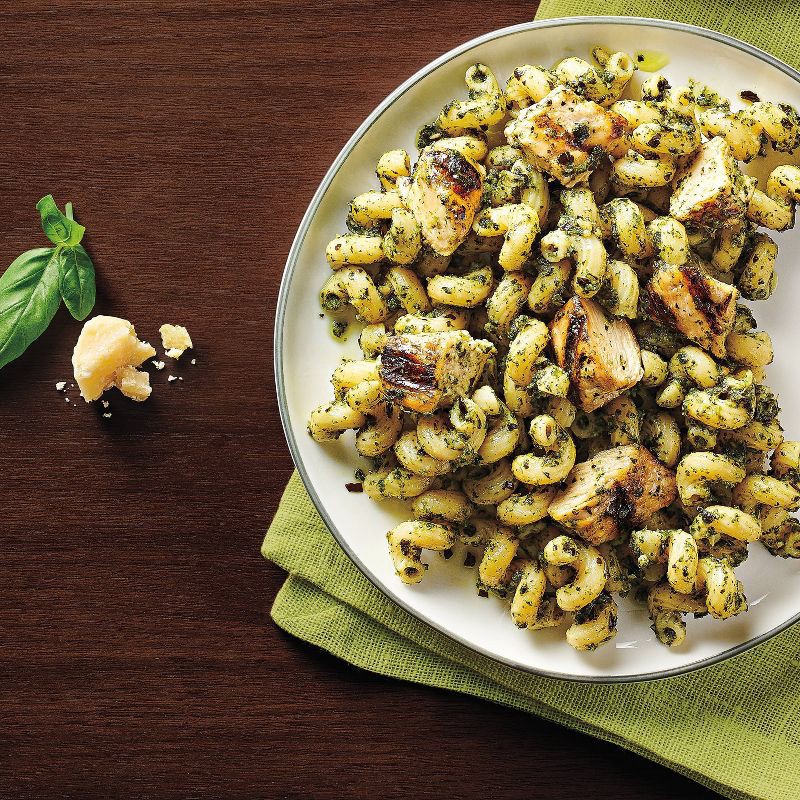 slide 3 of 4, Cavattappi Pesto Pasta with Chicken - 15.8oz - Good & Gather™, 15.8 oz