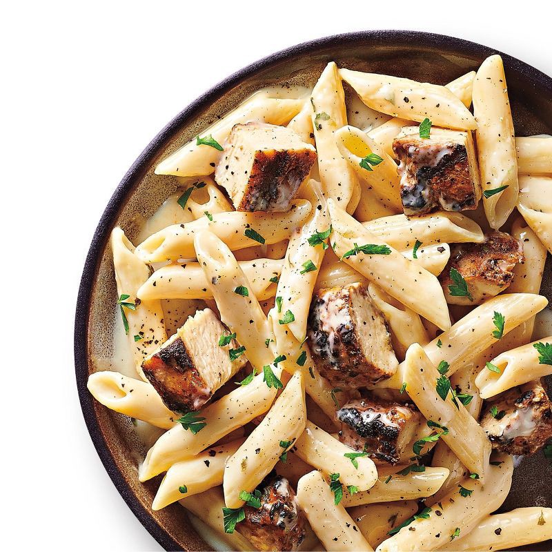 slide 3 of 4, Penne Alfredo Pasta with Cajun Chicken - 17oz - Good & Gather™, 17 oz