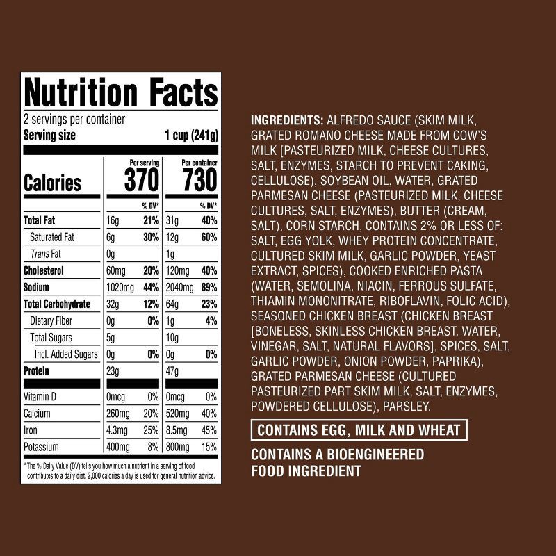 slide 4 of 4, Penne Alfredo Pasta with Cajun Chicken - 17oz - Good & Gather™, 17 oz