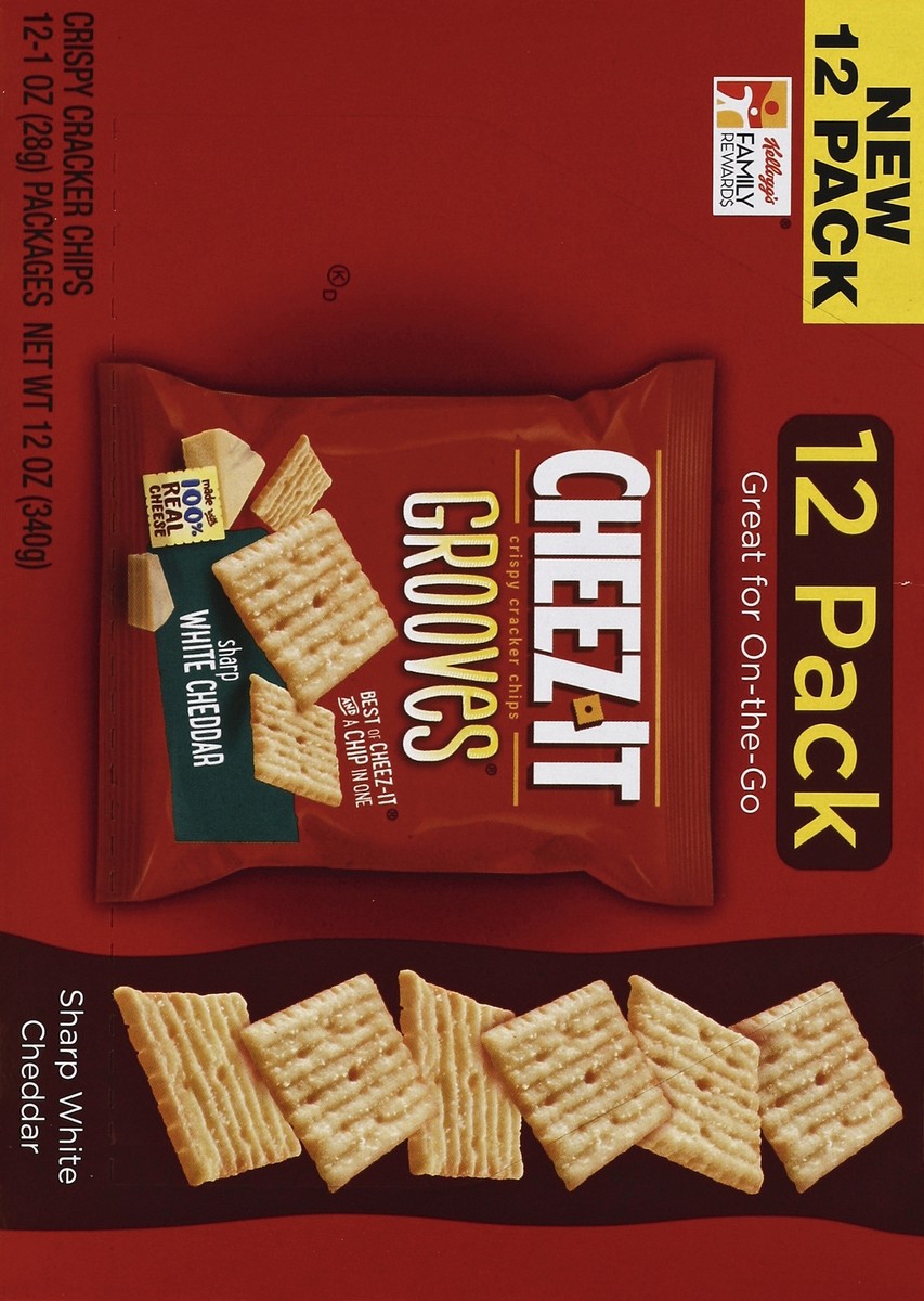 slide 3 of 8, Cheez-It Cracker Chips 12 ea, 12 ct