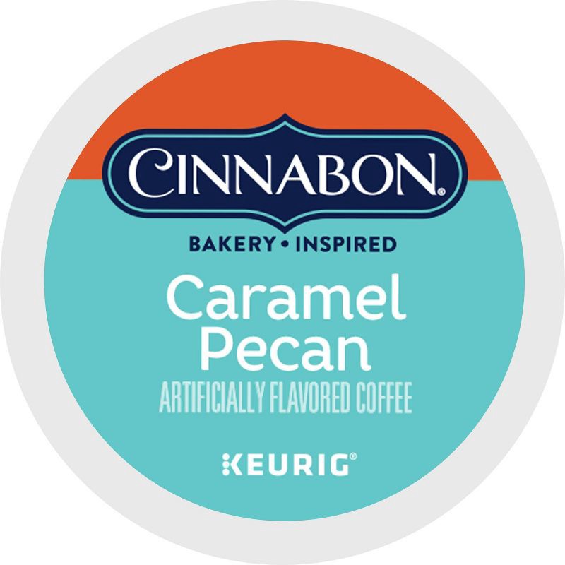 slide 3 of 8, Cinnabon Caramel Pecan Medium Roast Coffee Keurig - K-Cup Pods 24ct, 24 ct