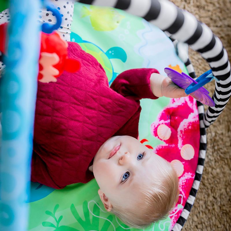 slide 9 of 19, Baby Einstein Ocean Explorers 2-in-1 Water Play Mat & Activity Gym - Sea Floor Explorers, 1 ct
