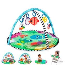 Baby Einstein Ocean Explorers 2-in-1 Water Play Mat & Activity Gym - Sea Floor Explorers