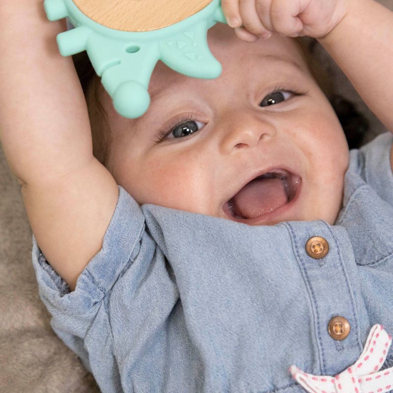 slide 10 of 13, Hape Hedgehog Teether, 1 ct