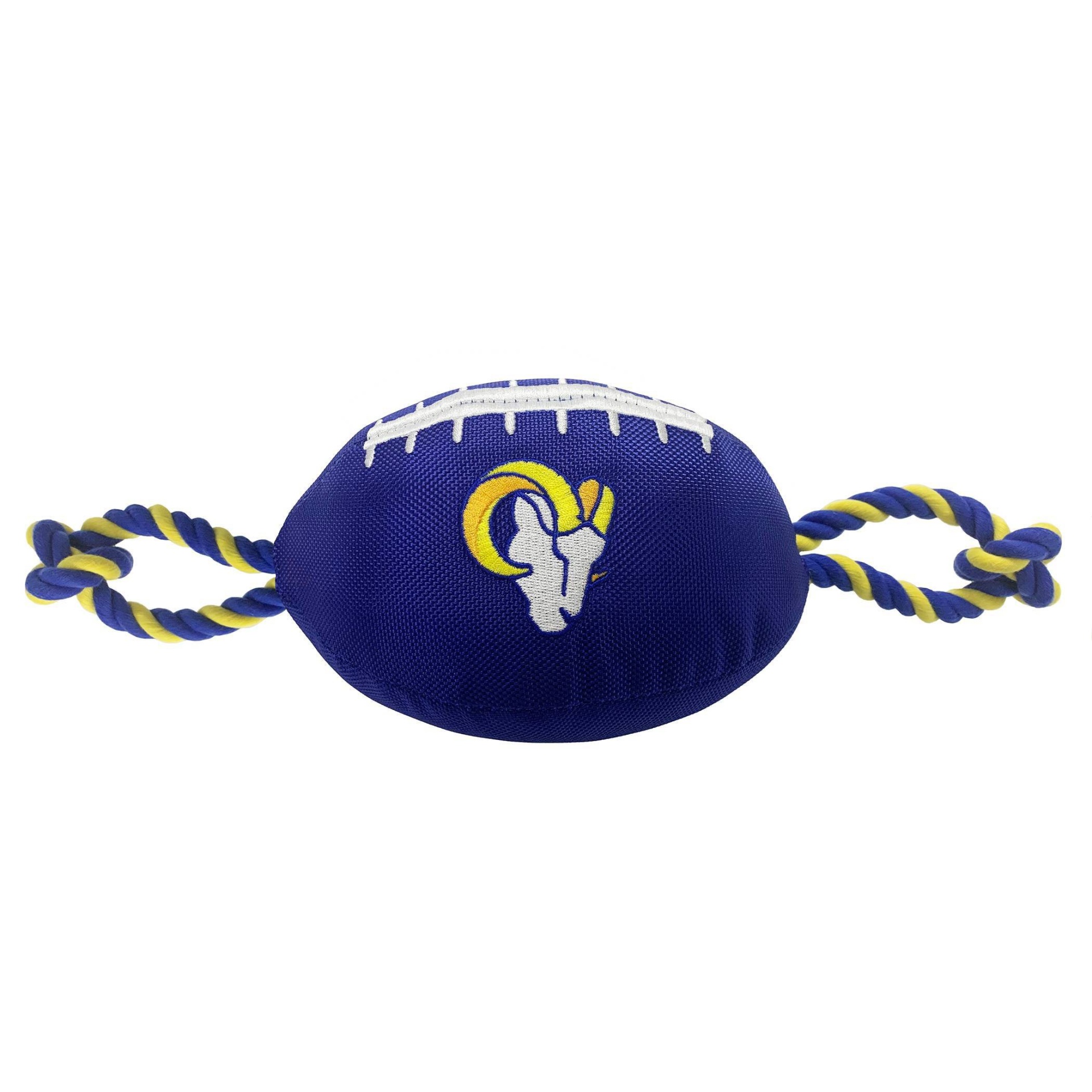 slide 1 of 1, NFL Los Angeles Rams Nylon Football, 1 ct