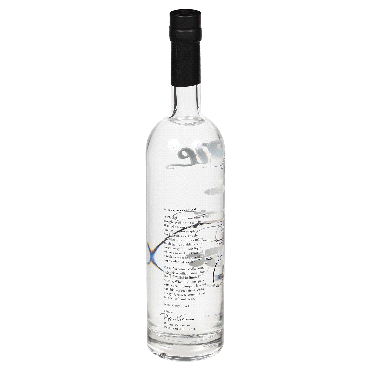 slide 3 of 3, Valentine White Blossom Vodka, 750 ml