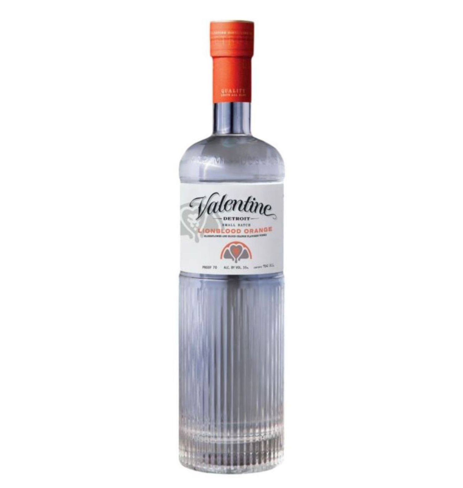 slide 1 of 1, Valentine Lionblood Orange Vodka, 750ml, 750 ml