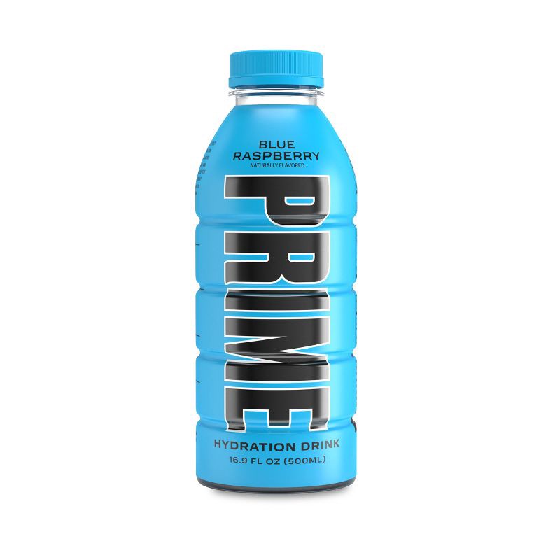 slide 5 of 6, Prime Hydration Blue Raspberry Sports Drink - 16.9 fl oz Bottle, 16.9 fl oz