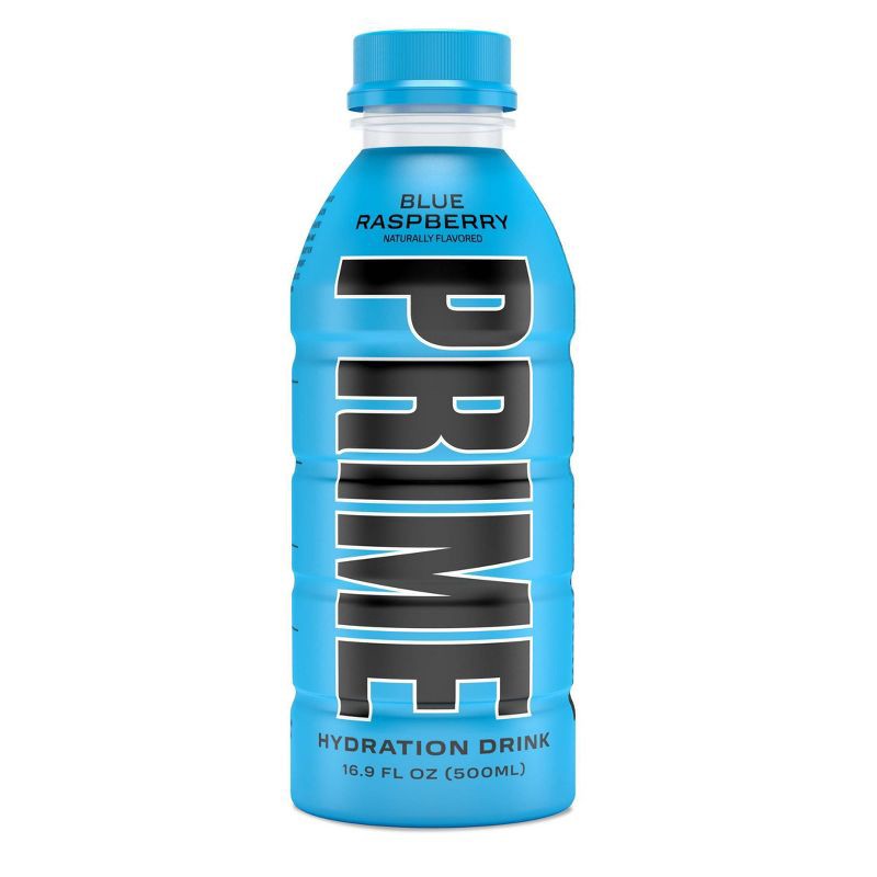 slide 1 of 6, Prime Hydration Blue Raspberry Sports Drink - 16.9 fl oz Bottle, 16.9 fl oz