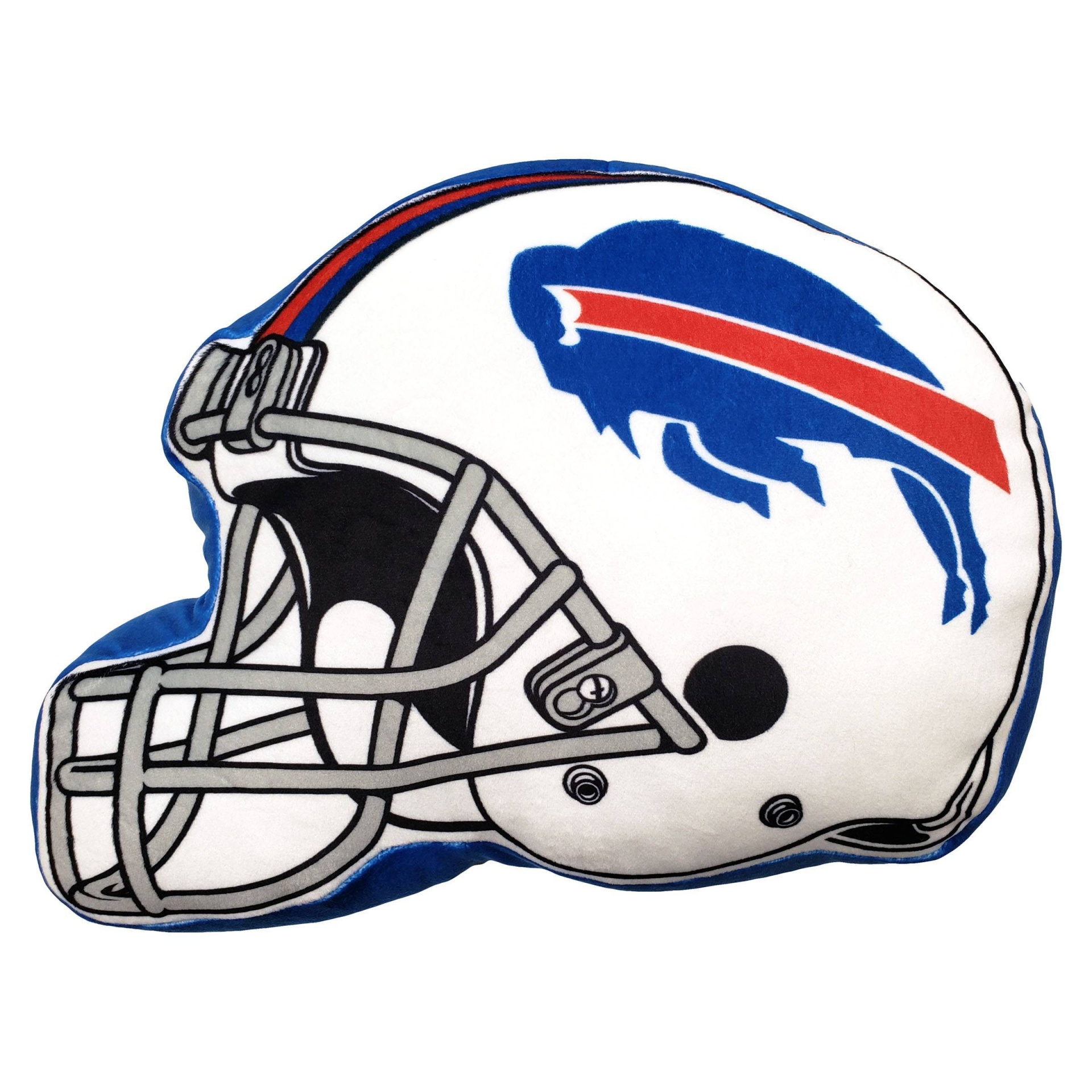 slide 1 of 3, NFL Buffalo Bills Helmet Cloud Pillow, 1 ct