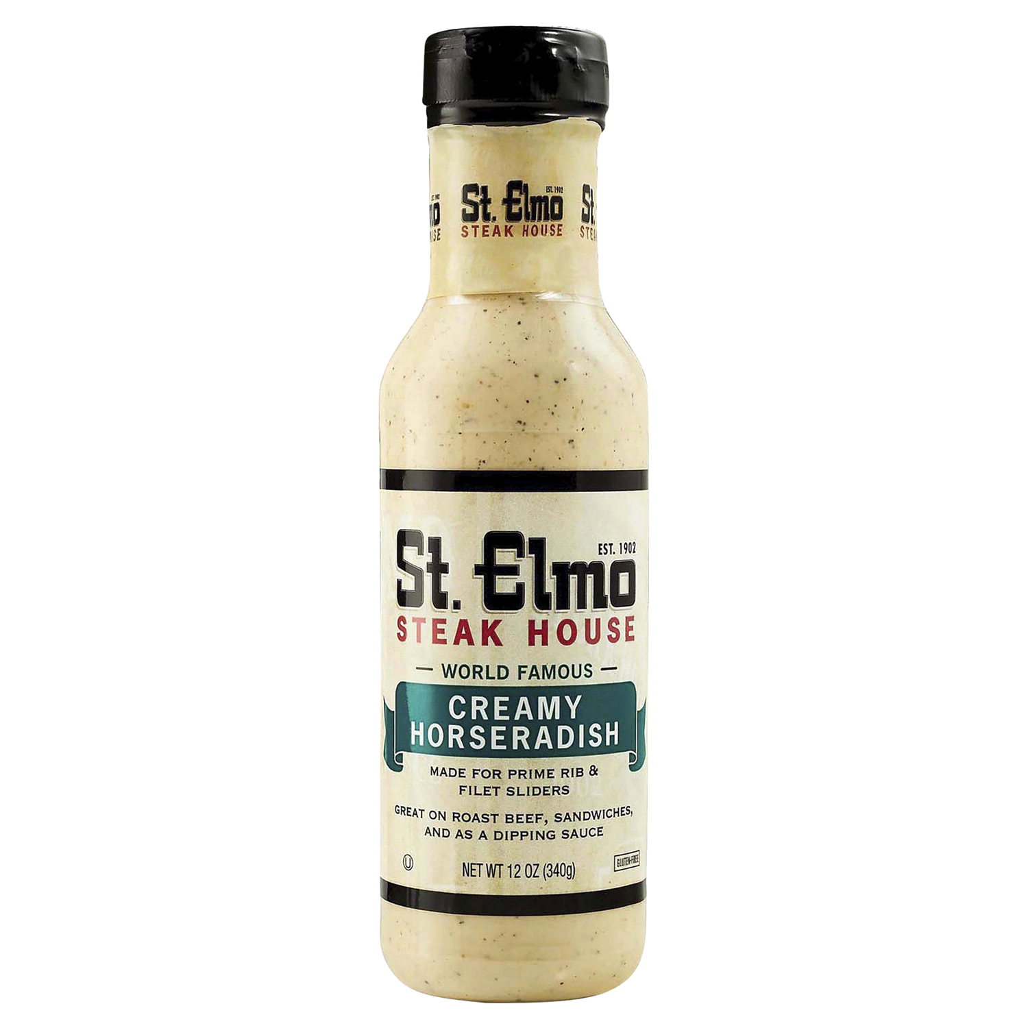 slide 1 of 3, St. Elmo Steak House Creamy Horseradish 12 oz, 12 oz