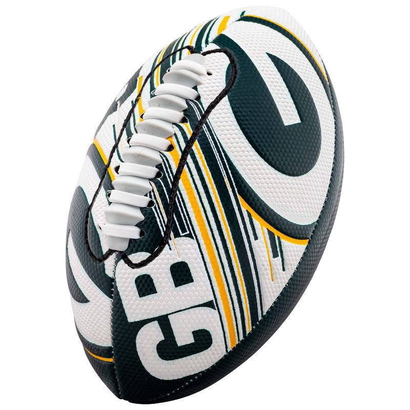slide 2 of 3, NFL Green Bay Packers Air Tech Football: Youth Sports Ball for Ages 3+, 1 ct