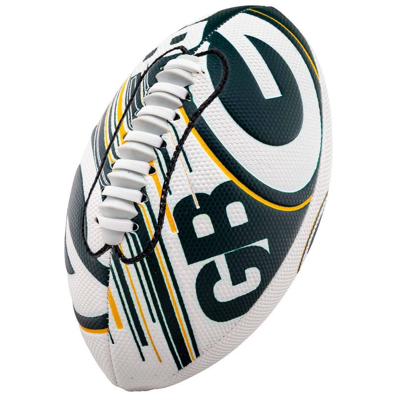 slide 3 of 3, NFL Green Bay Packers Air Tech Football: Youth Sports Ball for Ages 3+, 1 ct