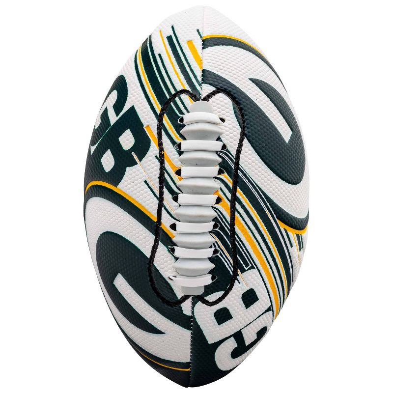 slide 1 of 3, NFL Green Bay Packers Air Tech Football: Youth Sports Ball for Ages 3+, 1 ct