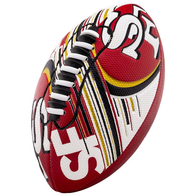 slide 3 of 3, NFL San Francisco 49ers Air Tech Football, 1 ct