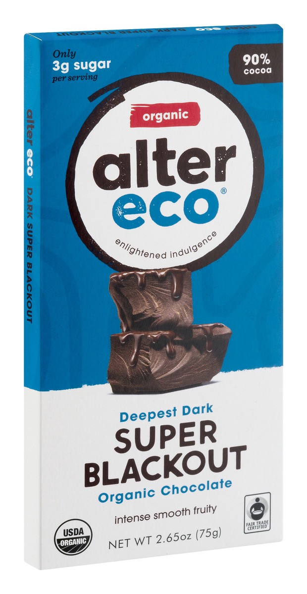 slide 7 of 11, Alter Eco Choc Org Super Black Out 2.65Oz, 1 ct