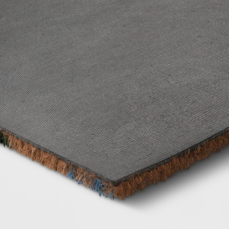 slide 2 of 4, 1'4"x2'4" Hemisphere Outdoor Doormat - Room Essentials™, 1 ct