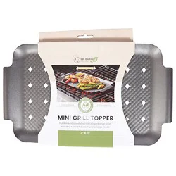 Mbbq Sus Ns Embossed 7x11 Toppr - Each