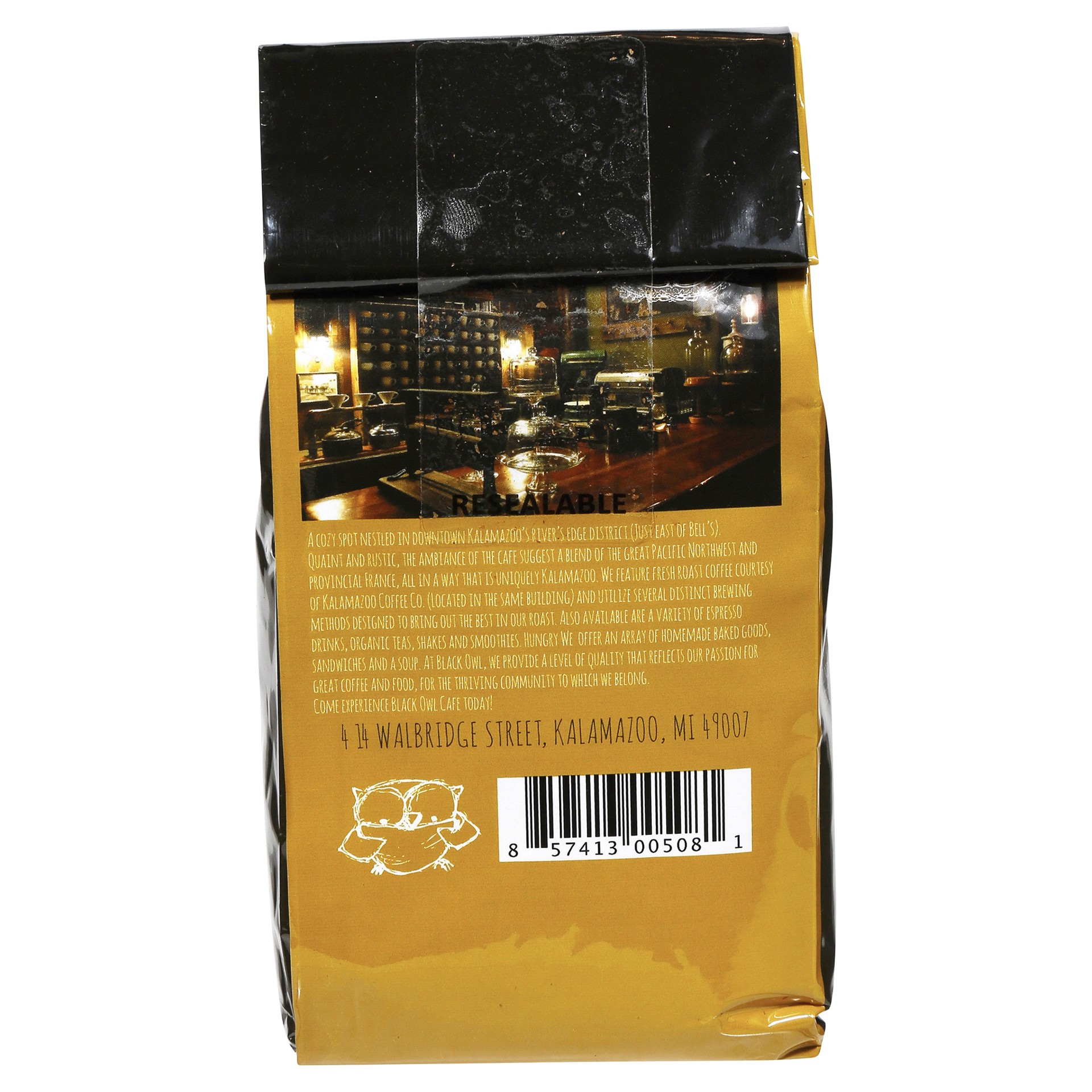 slide 12 of 13, Kalamazoo Coffee Backpackers Blend Ground Coffee - 12 oz, 12 oz