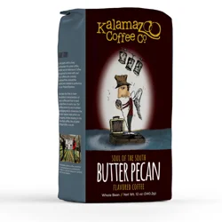 Kalamazoo Coffee Butter Pecan Whole - 12 oz