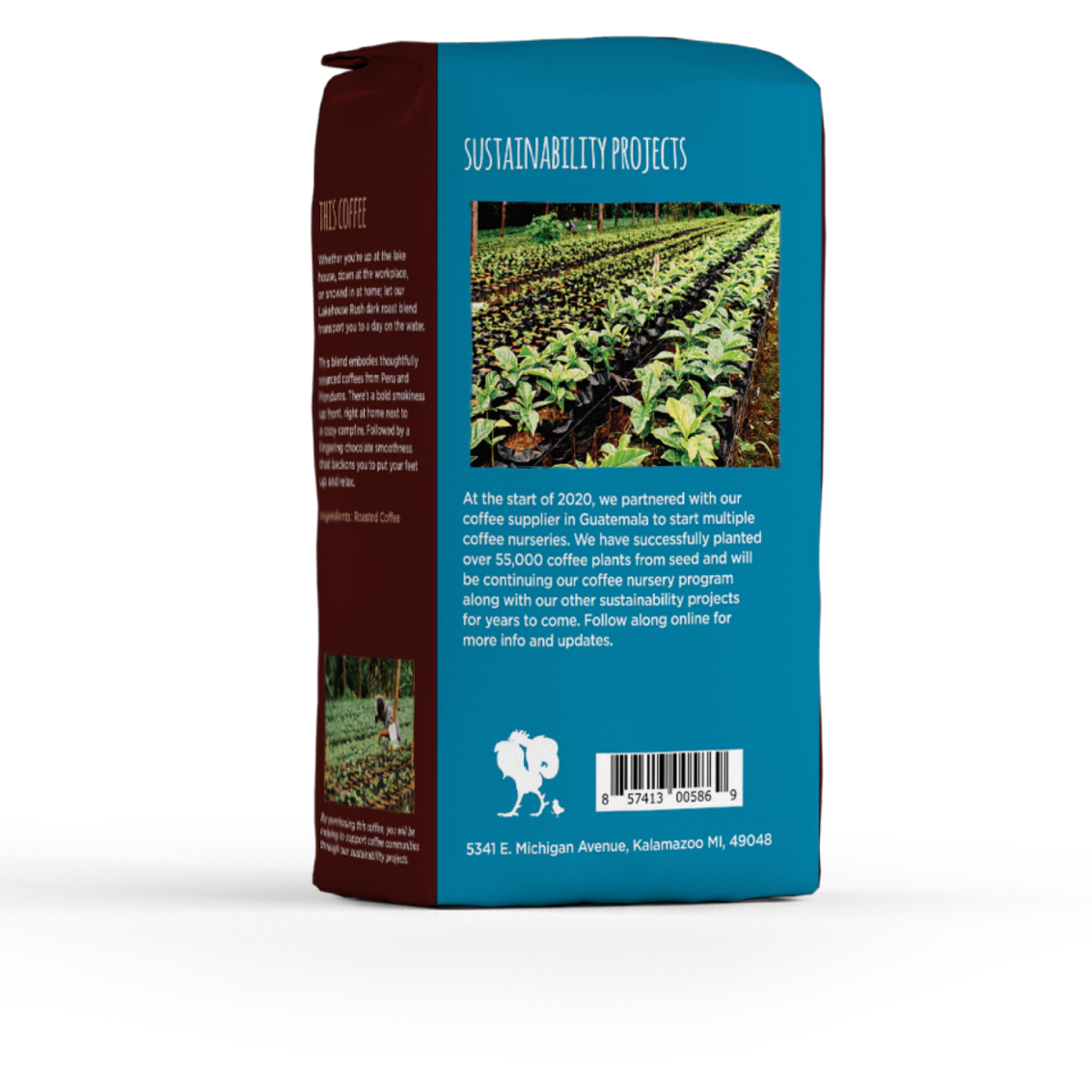 slide 2 of 2, Kalamazoo Coffee Lakehouse Rush Ground - 12 oz, 12 oz