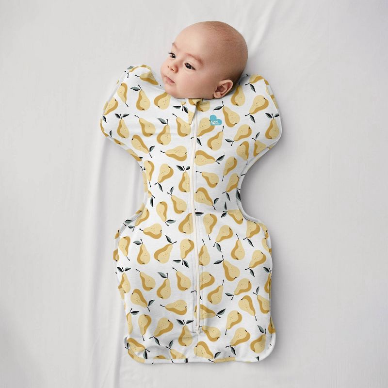slide 2 of 9, Love To Dream Swaddle Up Sleep Sack- Cotton 1.0 TOG - Pears - S, 1 ct
