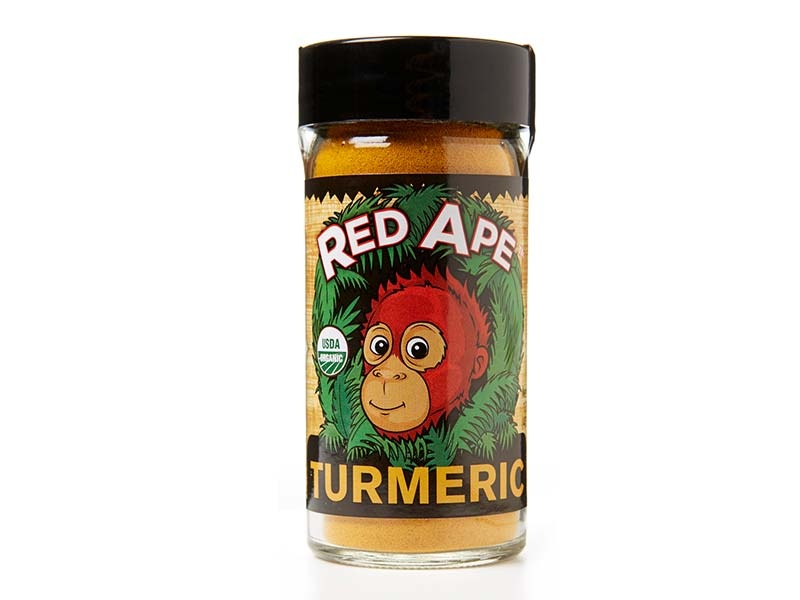 slide 1 of 1, Red Ape Cinnamon Ground Turmeric Shaker Jar, 1.7 oz