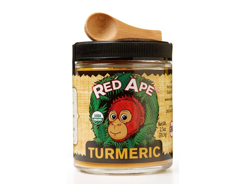 slide 1 of 1, Red Ape Cinnamon Ground Turmeric Wide Mouth Jar, 2.5 oz