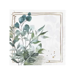 Meijer Botanical Lunch Napkin 24ct